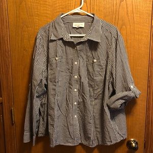 JONES NEW YORK Sports Woman 3X Button Up Shirt
